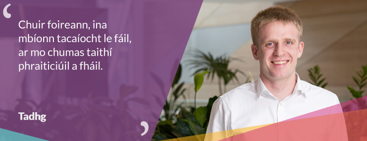 Graduate Testimonial — Tadhg